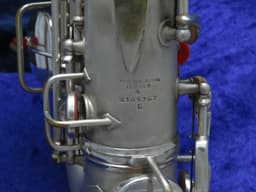 C.G. Conn New Wonder II "Chu Berry" Silver Alto Saxophone 1925 Serial #M164767 C.G. Conn New Wonder II "Chu Berry" Silver Alto Saxophone 1925 Serial #M164767