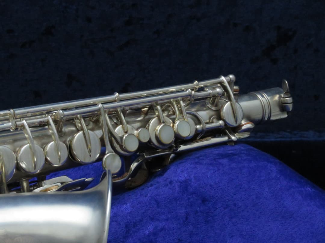 C.G. Conn New Wonder I Silver Alto Saxophone 1921 Serial #74354