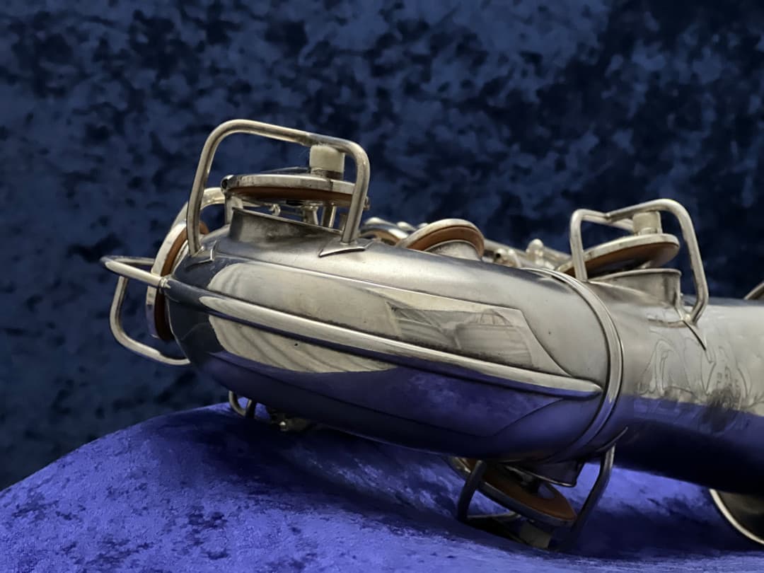 C.G. Conn New Wonder I Silver Alto Saxophone 1921 Serial #74354