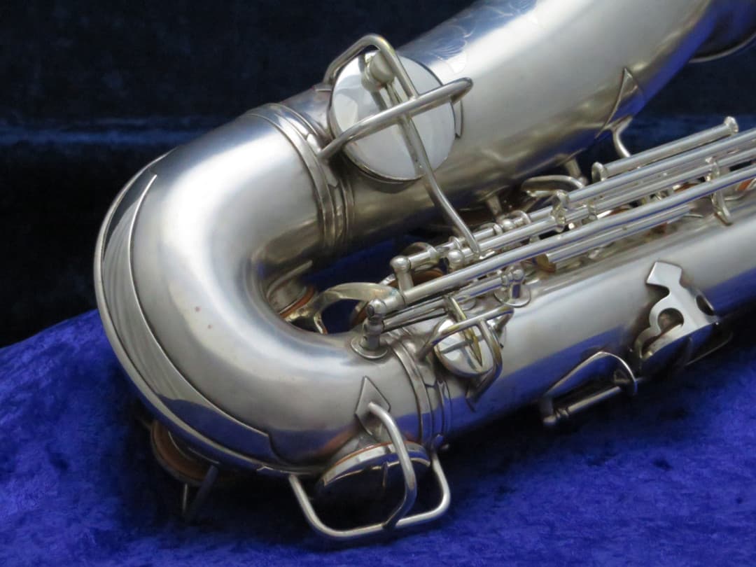 C.G. Conn New Wonder I Silver Alto Saxophone 1921 Serial #74354