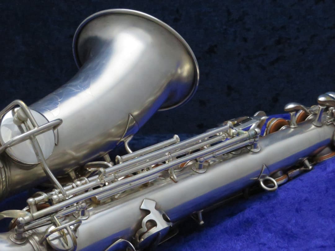 C.G. Conn New Wonder I Silver Alto Saxophone 1921 Serial #74354