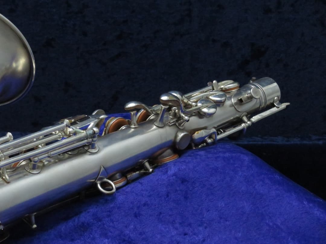 C.G. Conn New Wonder I Silver Alto Saxophone 1921 Serial #74354