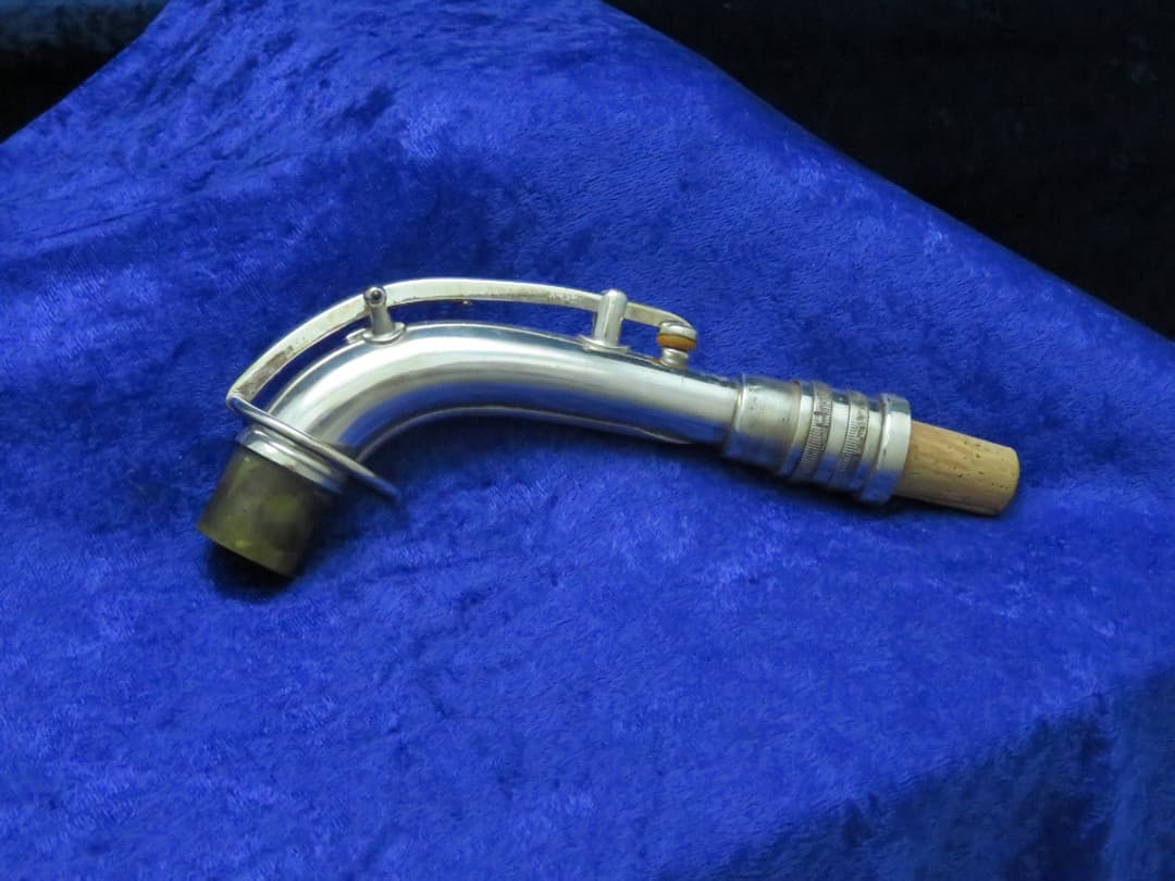 C.G. Conn New Wonder I Silver Alto Saxophone 1921 Serial #74354