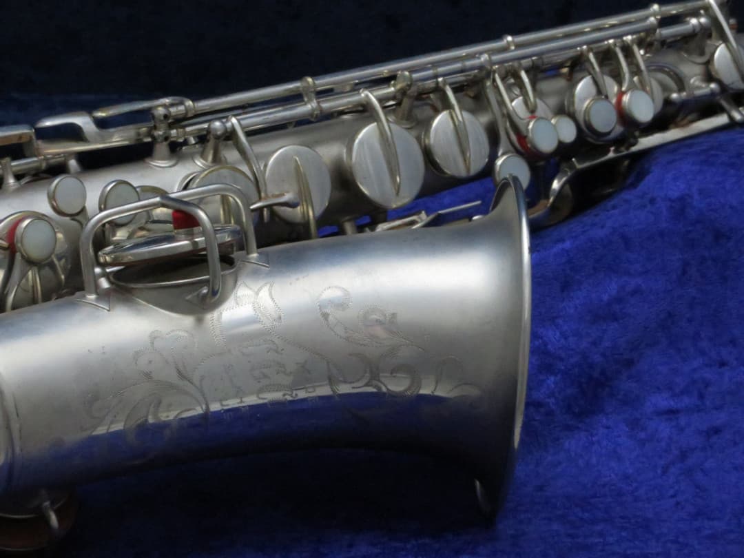 C.G. Conn New Wonder I Silver Alto Saxophone 1924 Serial #135898