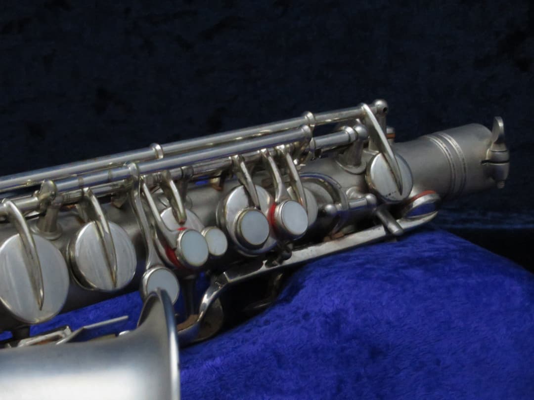 C.G. Conn New Wonder I Silver Alto Saxophone 1924 Serial #135898