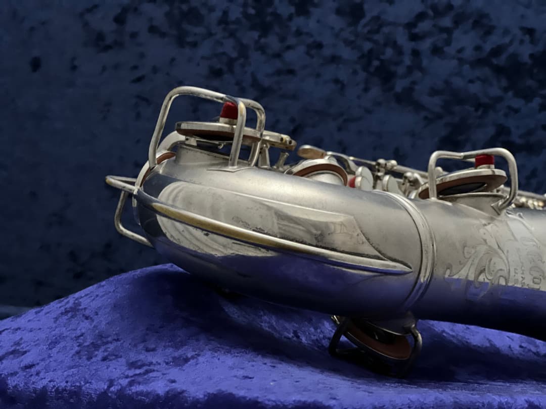 C.G. Conn New Wonder I Silver Alto Saxophone 1924 Serial #135898