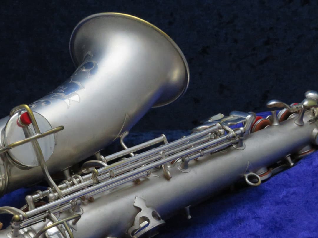 C.G. Conn New Wonder I Silver Alto Saxophone 1924 Serial #135898