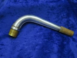 Buescher The Buescher True Tone Silver Bass Saxophone Serial #37187 Buescher The Buescher True Tone Silver Bass Saxophone Serial #37187