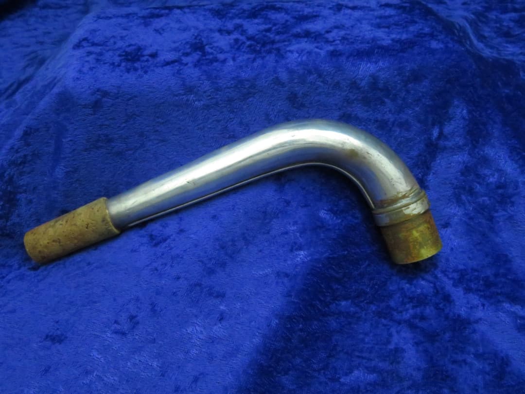 Buescher The Buescher True Tone Silver Bass Saxophone Serial #37187