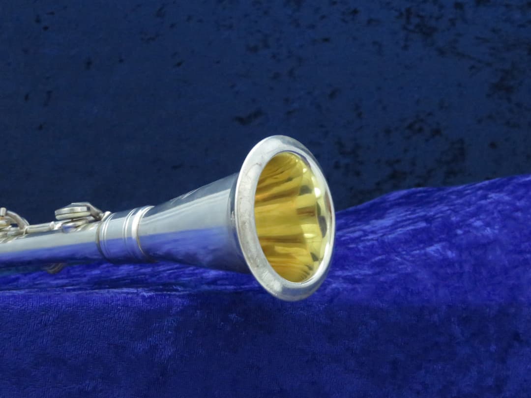 King Micro-Sonic Metal Bb Soprano Clarinet 1940's Serial #269339 Overhauled