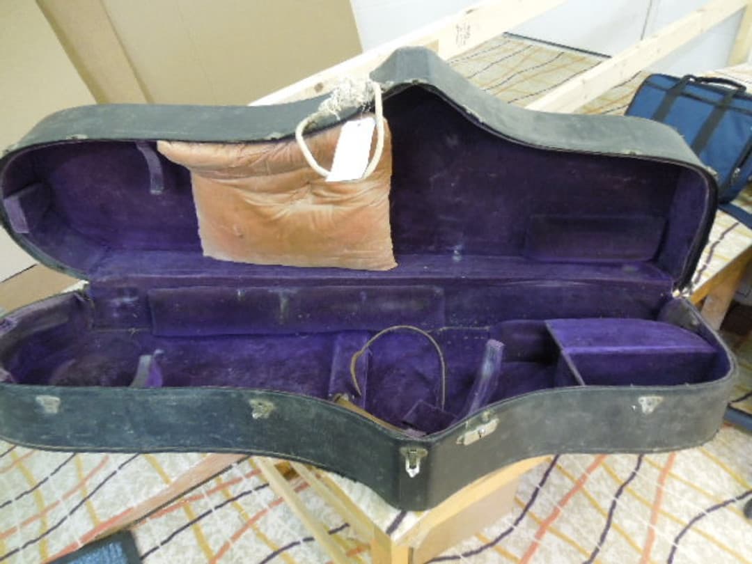 Buescher The Buescher True-Tone Silver Bass Saxophone Serial #178369