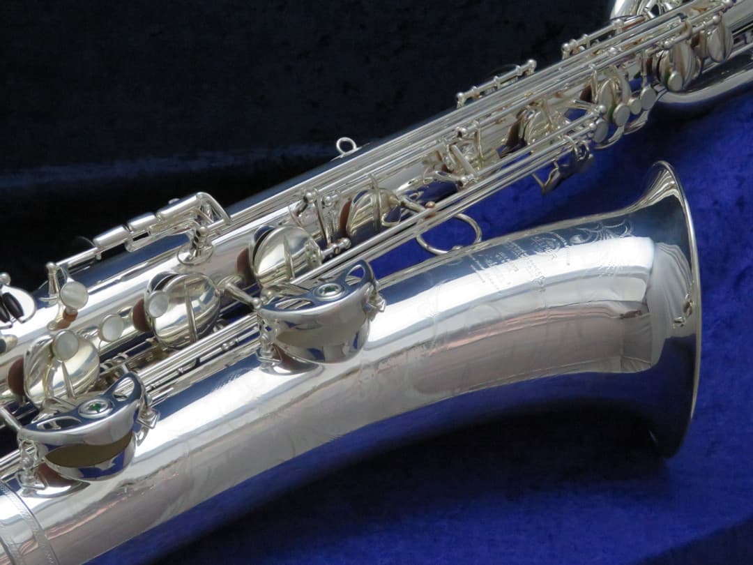 Selmer Super Balanced Action Silver Baritone Saxophone 1952 Serial #51280