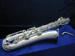 Selmer Super Balanced Action Silver Baritone Saxophone 1952 Serial #51280 Selmer Super Balanced Action Silver Baritone Saxophone 1952 Serial #51280