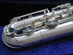 Selmer Super Balanced Action Silver Baritone Saxophone 1952 Serial #51280 Selmer Super Balanced Action Silver Baritone Saxophone 1952 Serial #51280