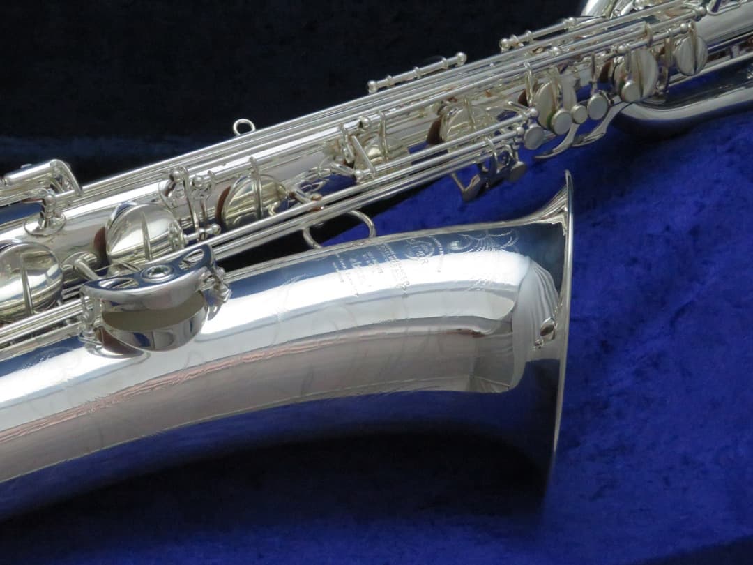 Selmer Super Balanced Action Silver Baritone Saxophone 1952 Serial #51280