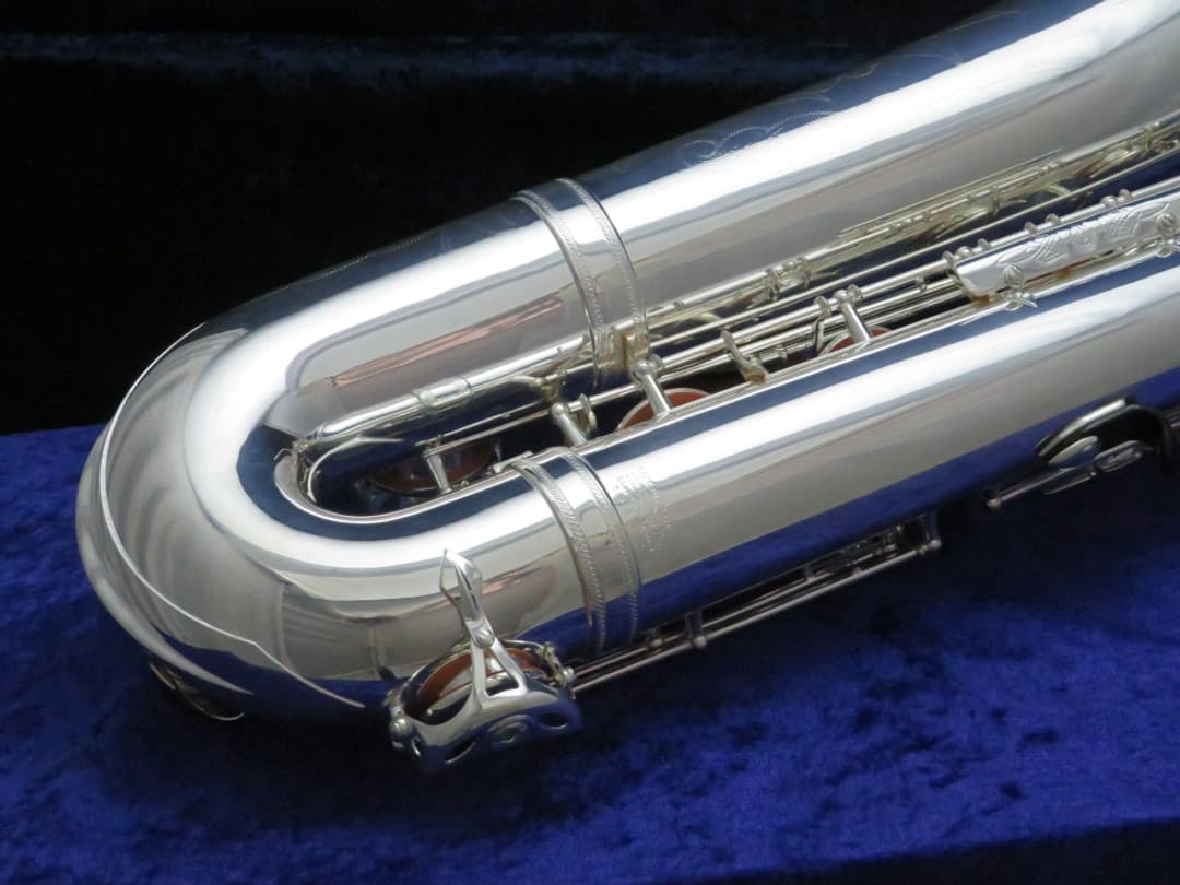 Selmer Super Balanced Action Silver Baritone Saxophone 1952 Serial #51280