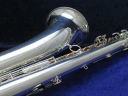 Selmer Super Balanced Action Silver Baritone Saxophone 1952 Serial #51280 Selmer Super Balanced Action Silver Baritone Saxophone 1952 Serial #51280