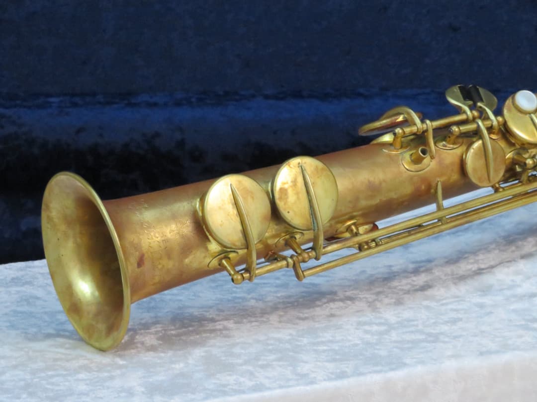 Buescher The Buescher True-Tone Straight Soprano Saxophone 1923 Serial #133079