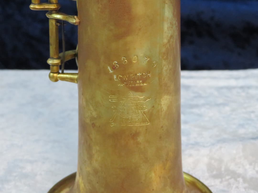 Buescher The Buescher True-Tone Straight Soprano Saxophone 1923 Serial #133079