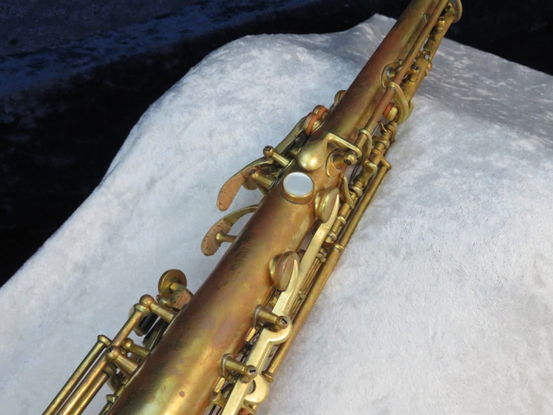 Buescher The Buescher True-Tone Straight Soprano Saxophone 1923 Serial #133079