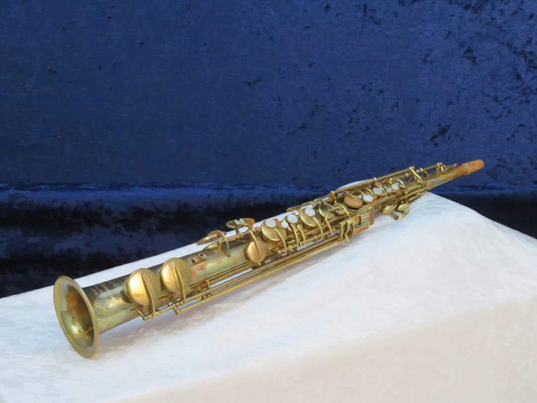 C.G. Conn New Wonder II "Chu Berry" Straight Soprano Saxophone 1925 Serial #M157994