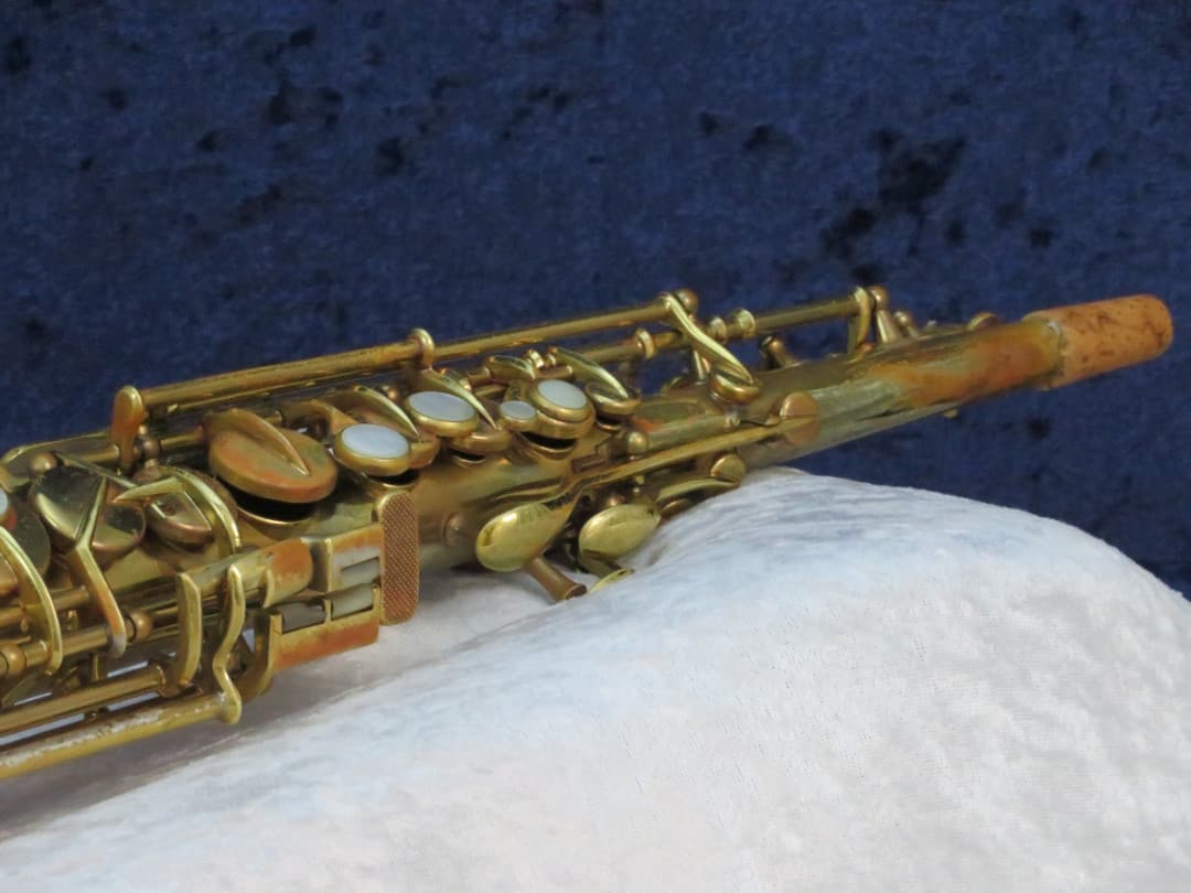 C.G. Conn New Wonder II "Chu Berry" Straight Soprano Saxophone 1925 Serial #M157994