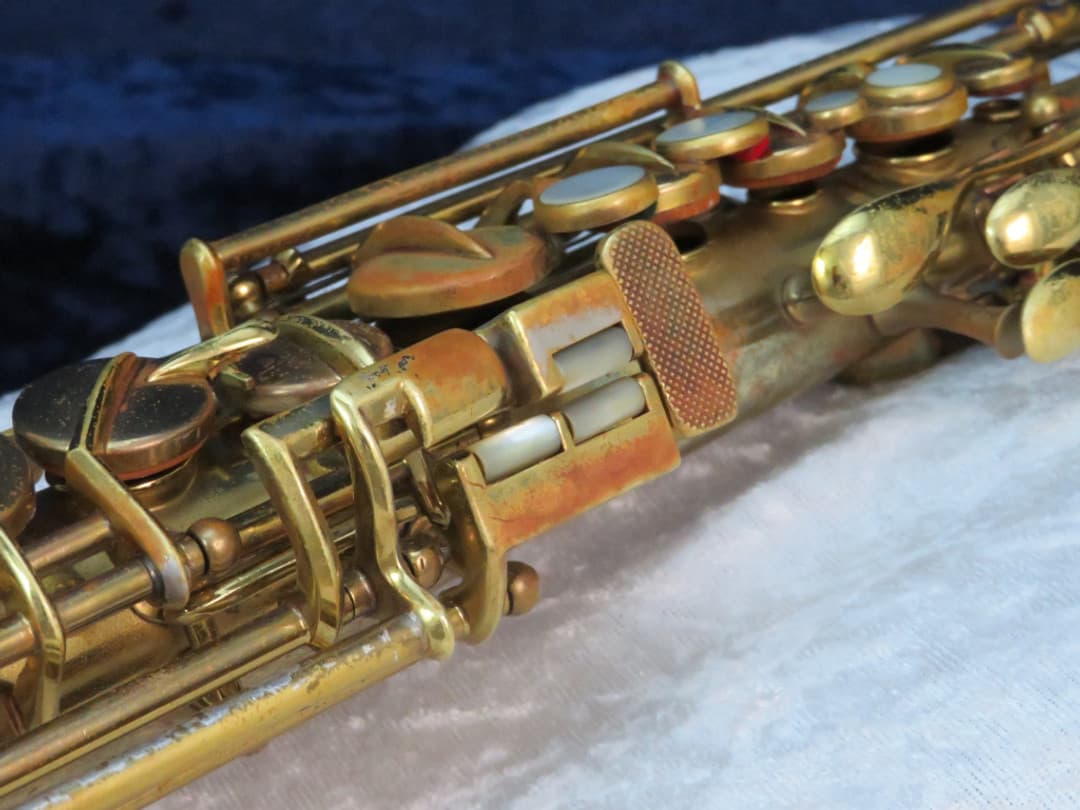 C.G. Conn New Wonder II "Chu Berry" Straight Soprano Saxophone 1925 Serial #M157994