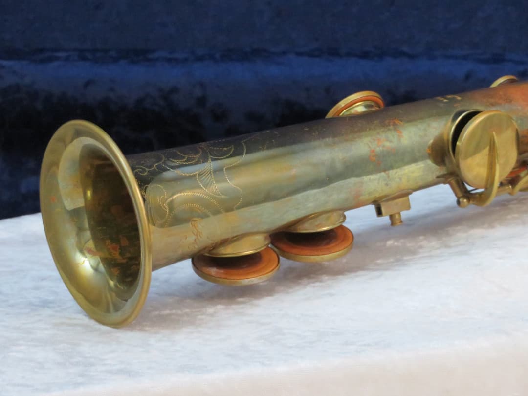 C.G. Conn New Wonder II "Chu Berry" Straight Soprano Saxophone 1925 Serial #M157994