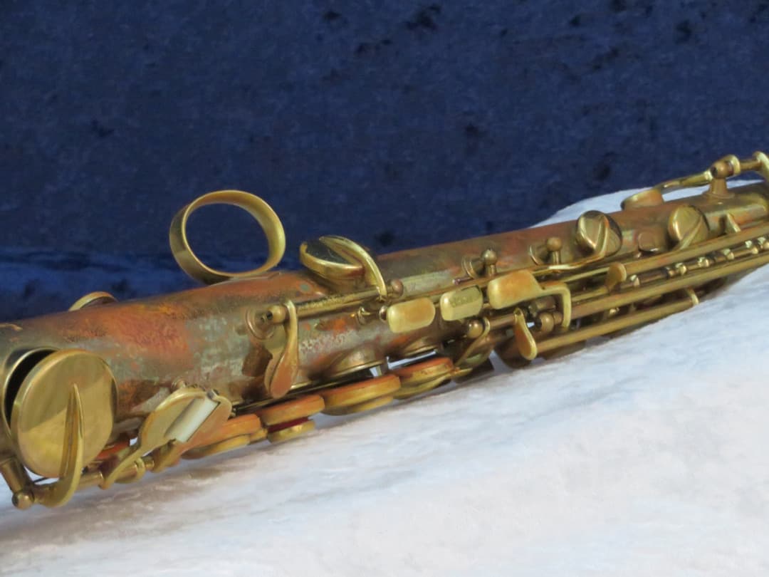 C.G. Conn New Wonder II "Chu Berry" Straight Soprano Saxophone 1925 Serial #M157994