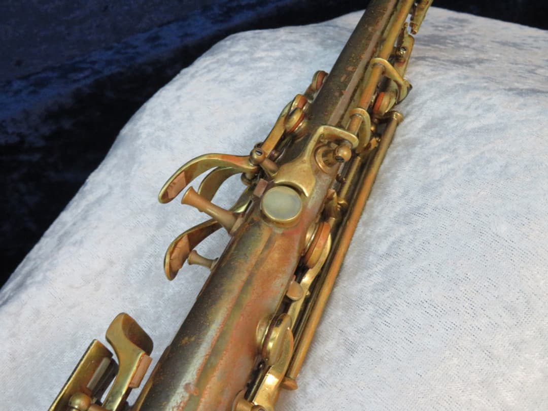 C.G. Conn New Wonder II "Chu Berry" Straight Soprano Saxophone 1925 Serial #M157994