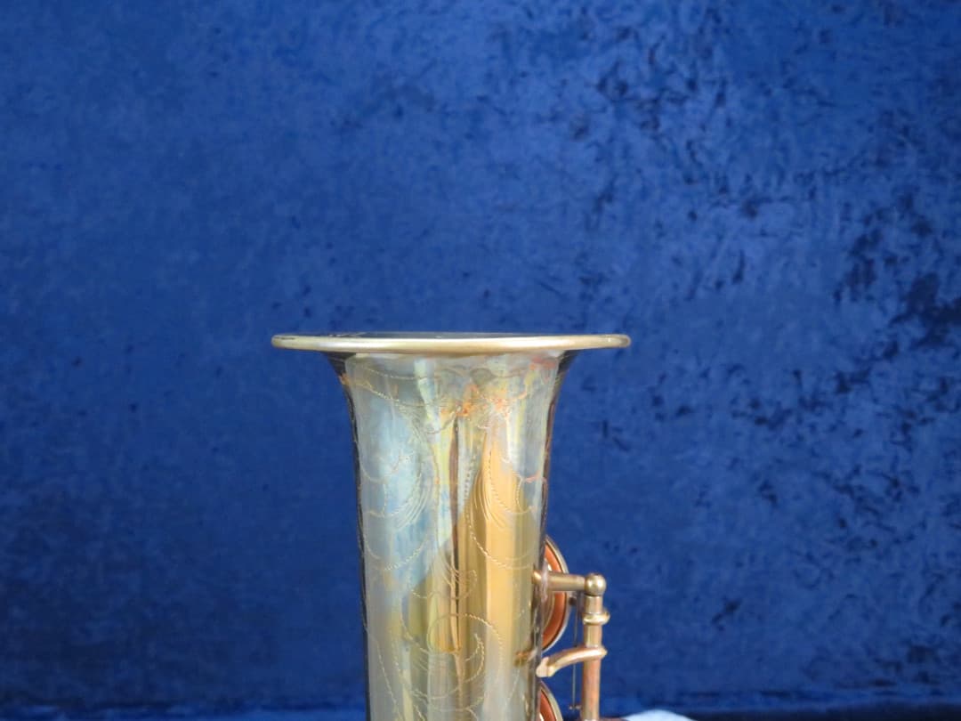 C.G. Conn New Wonder II "Chu Berry" Straight Soprano Saxophone 1925 Serial #M157994