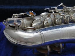 Buescher "Big B" Aristocrat True-Tone Silver Alto Saxophone 1940 Serial #292946 Buescher "Big B" Aristocrat True-Tone Silver Alto Saxophone 1940 Serial #292946