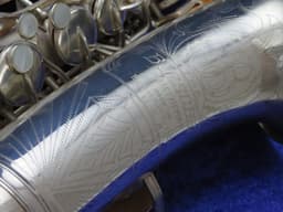 Buescher "Big B" Aristocrat True-Tone Silver Alto Saxophone 1940 Serial #292946 Buescher "Big B" Aristocrat True-Tone Silver Alto Saxophone 1940 Serial #292946
