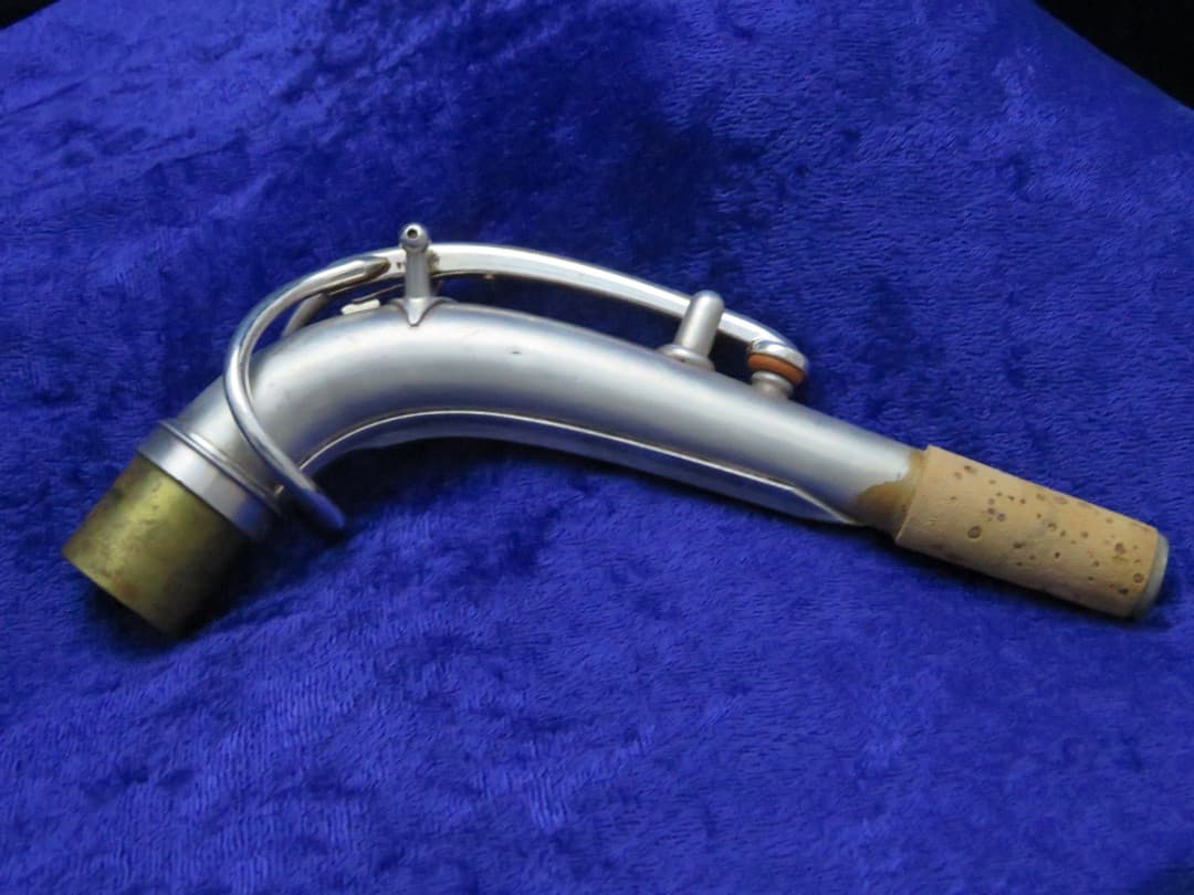 Buescher "Big B" Aristocrat True-Tone Silver Alto Saxophone 1940 Serial #292946