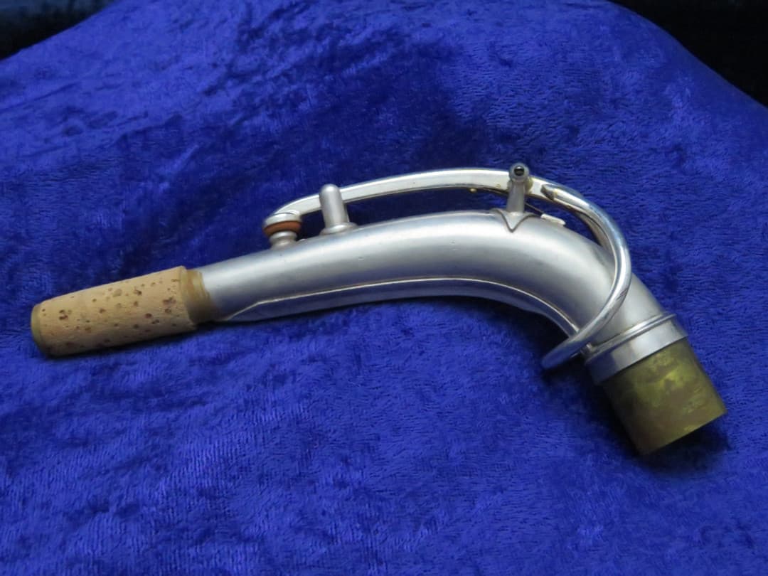 Buescher "Big B" Aristocrat True-Tone Silver Alto Saxophone 1940 Serial #292946