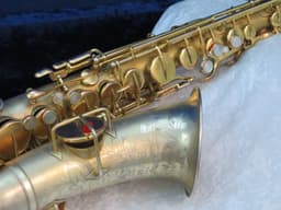 Buescher The Buescher True-Tone Gold Plated Alto Saxophone 1924 Serial #174532 Buescher The Buescher True-Tone Gold Plated Alto Saxophone 1924 Serial #174532