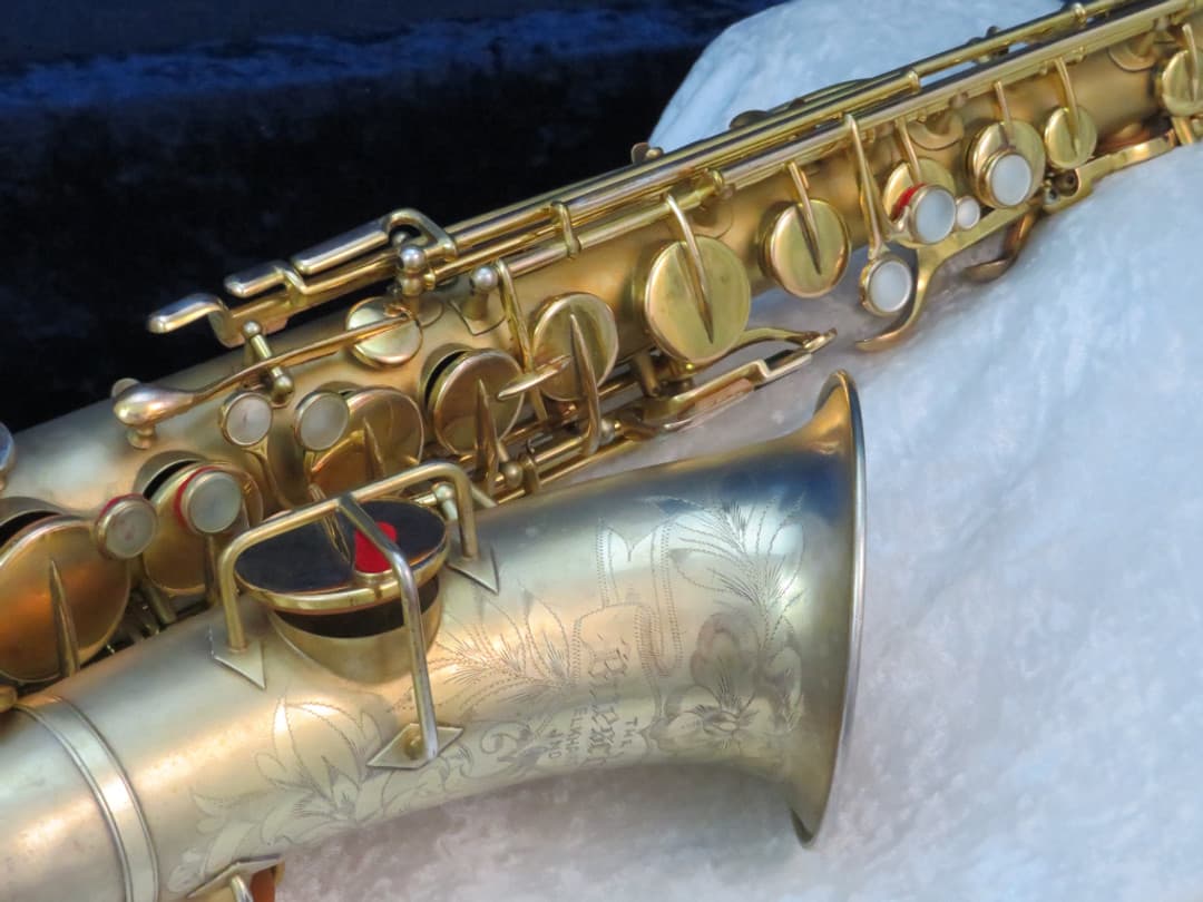 Buescher The Buescher True-Tone Gold Plated Alto Saxophone 1924 Serial #174532 Buescher The Buescher True-Tone Gold Plated Alto Saxophone 1924 Serial #174532