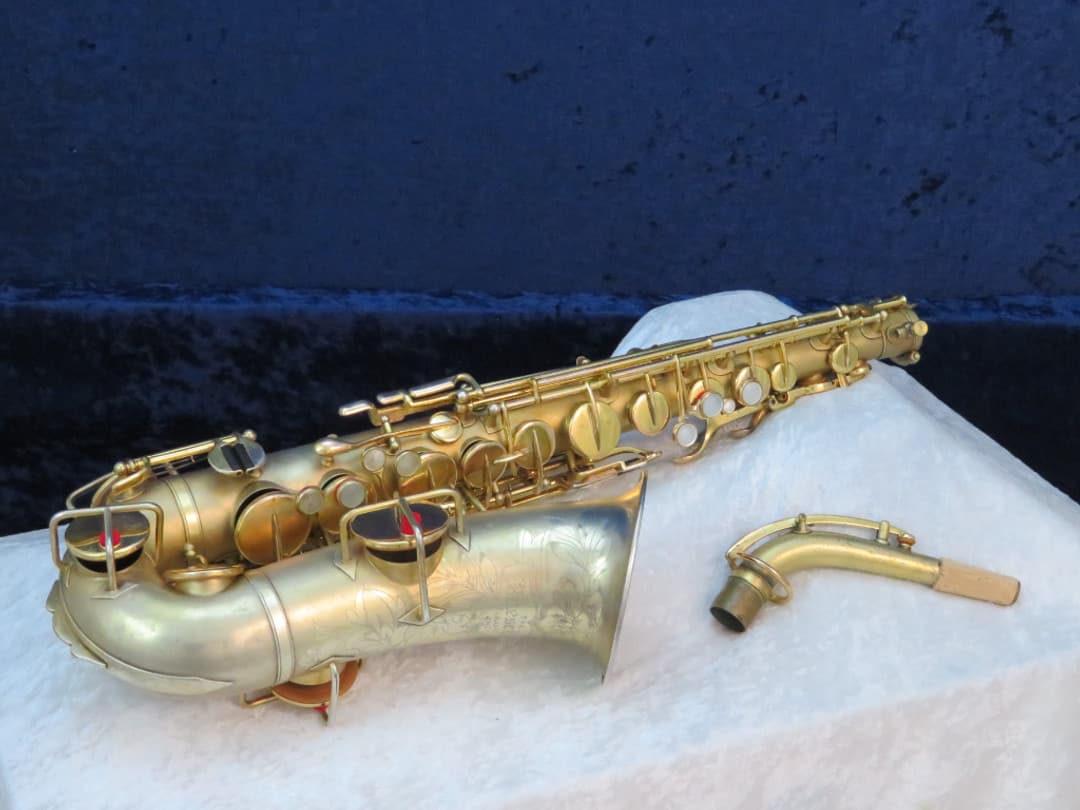 Buescher The Buescher True-Tone Gold Plated Alto Saxophone 1924 Serial #174532