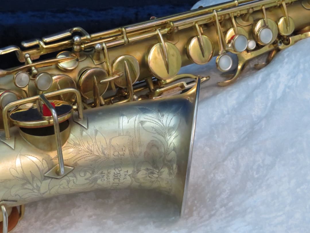 Buescher The Buescher True-Tone Gold Plated Alto Saxophone 1924 Serial #174532
