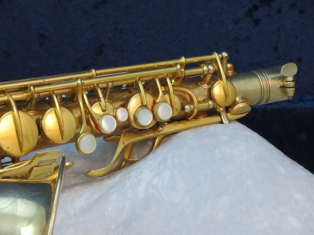 C.G. Conn New Wonder II "Chu Berry" Gold Plated Alto Saxophone 1926 Serial #M189236