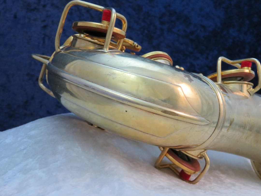 C.G. Conn New Wonder II "Chu Berry" Gold Plated Alto Saxophone 1926 Serial #M189236