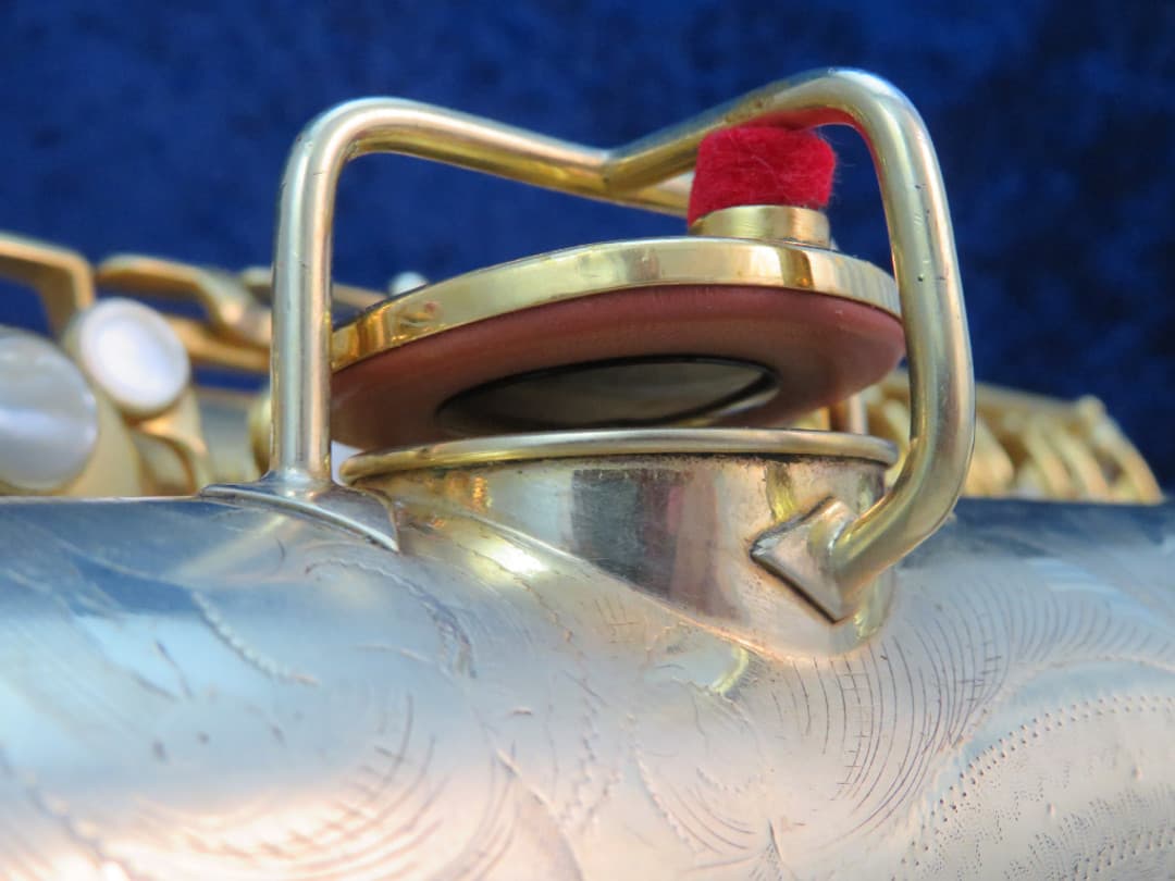 C.G. Conn New Wonder II "Chu Berry" Gold Plated Alto Saxophone 1926 Serial #M189236