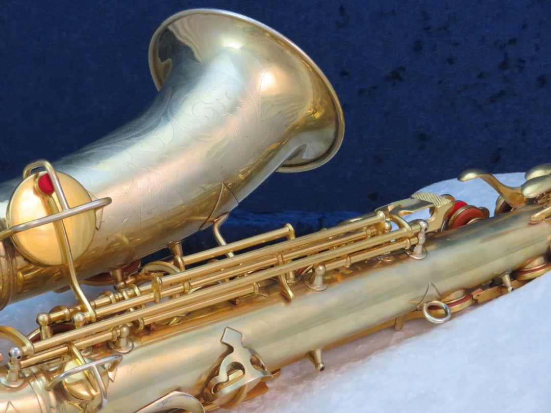 C.G. Conn New Wonder II "Chu Berry" Gold Plated Alto Saxophone 1926 Serial #M189236