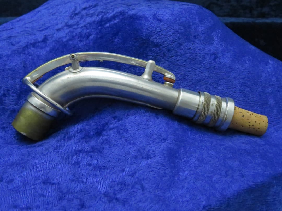 C.G. Conn New Wonder II "Chu Berry" Silver Alto Saxophone 1926 Serial #M176476