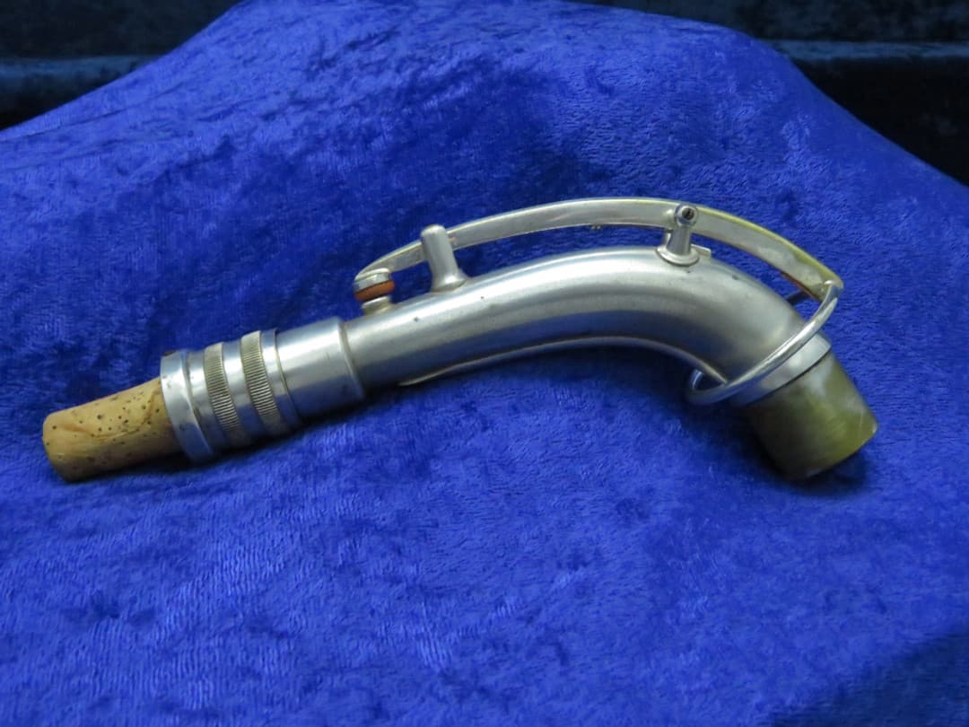 C.G. Conn New Wonder II "Chu Berry" Silver Alto Saxophone 1926 Serial #M176476