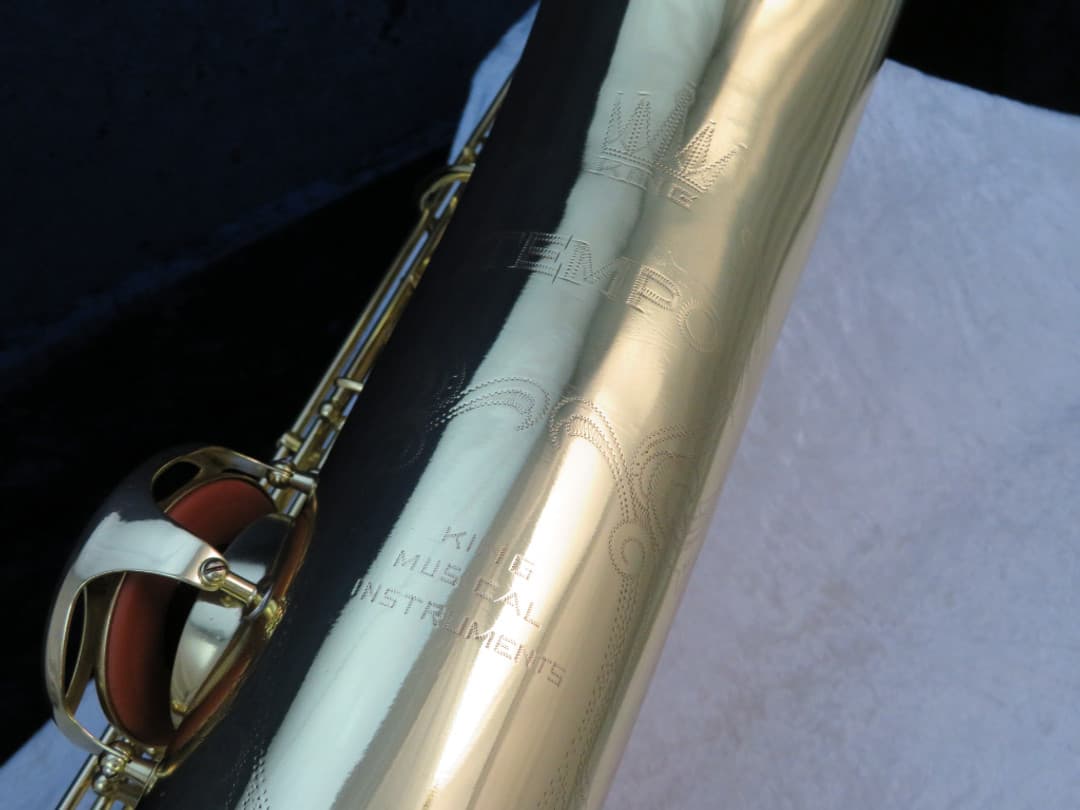 King Tempo 1542 Baritone Saxophone serial#64735