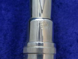 C.G. Conn Silver Alto Saxophone with Naked Lady 1935 Serial #M269360A C.G. Conn Silver Alto Saxophone with Naked Lady 1935 Serial #M269360A