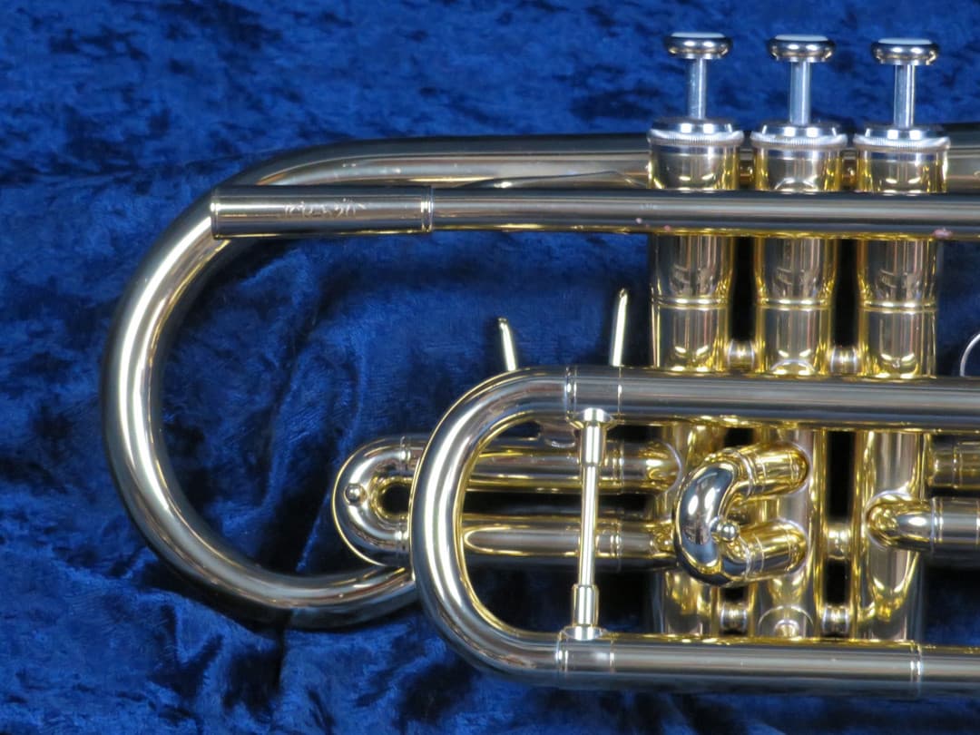Jupiter JCR-520 Shepherd's Crook Cornet Ser#TA06302 Dead Mint Fantastic Player!