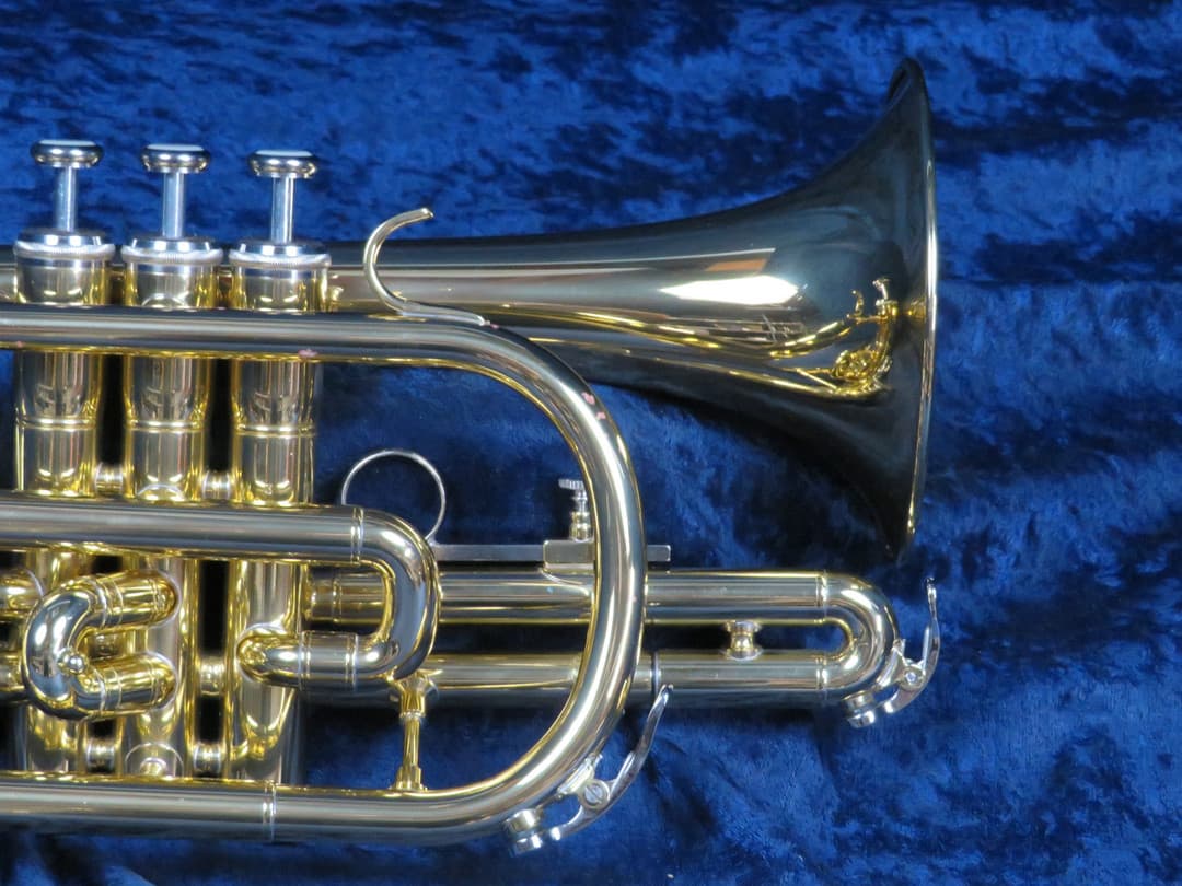 Jupiter JCR-520 Shepherd's Crook Cornet Ser#TA06302 Dead Mint Fantastic Player!