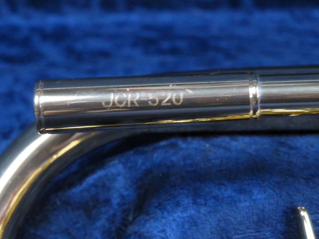 Jupiter JCR-520 Shepherd's Crook Cornet Ser#TA06302 Dead Mint Fantastic Player!